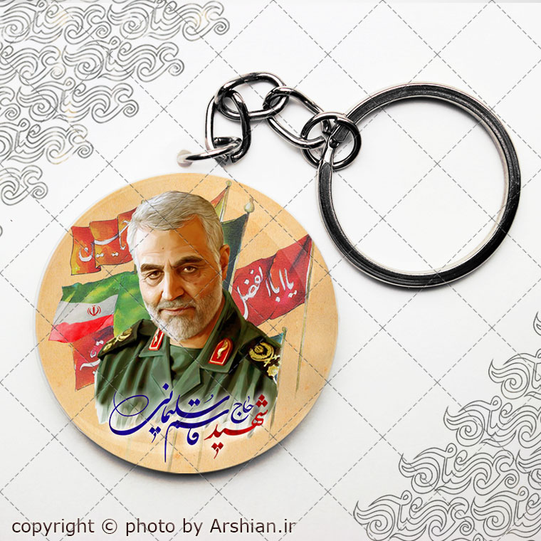 پیکسل با طرح شهید قاسم سلیمانی