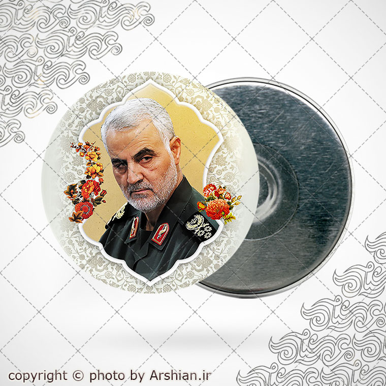پیکسل با طرح سردار شهید قاسم سلیمانی