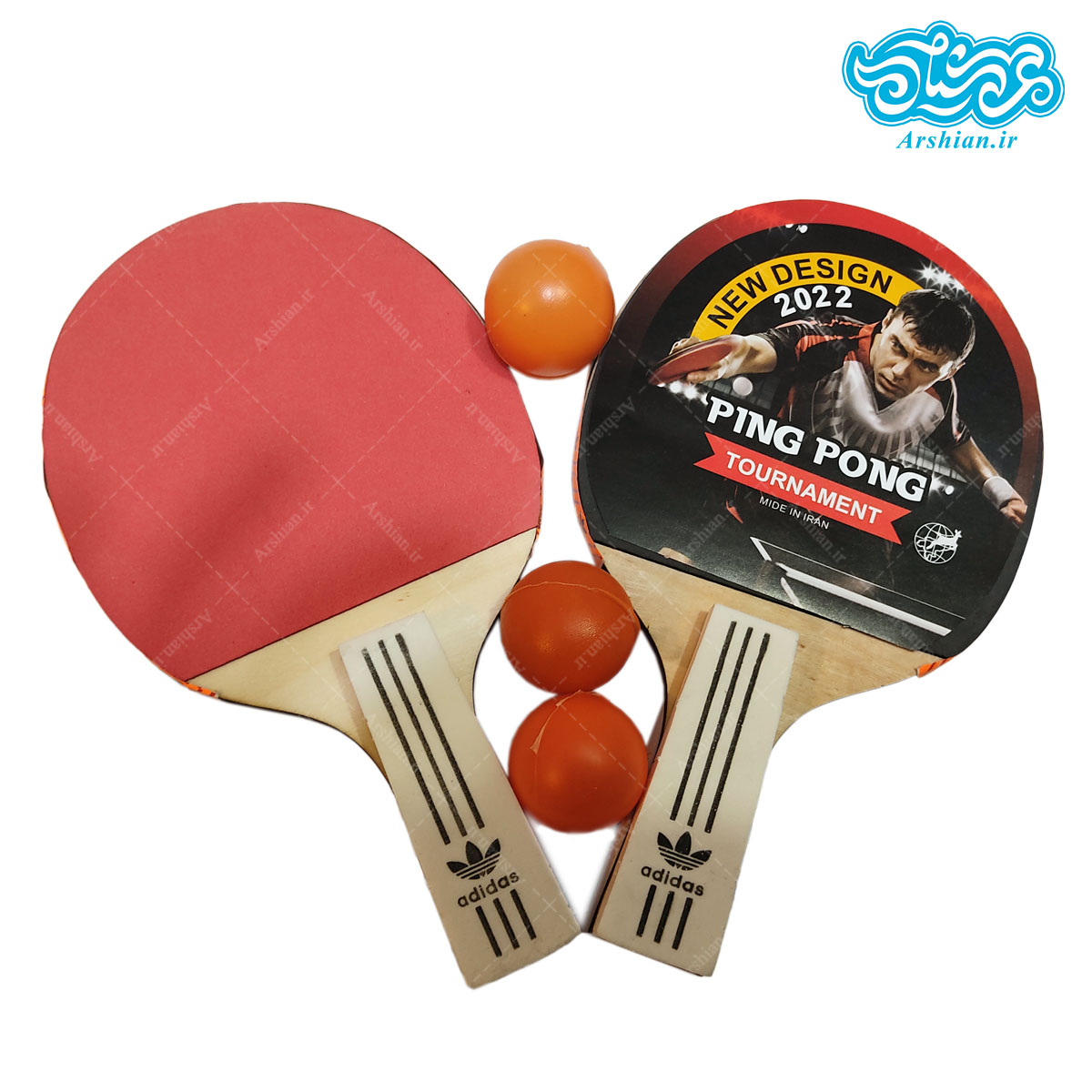 راکت پینگ پونگ کیفی کد 001