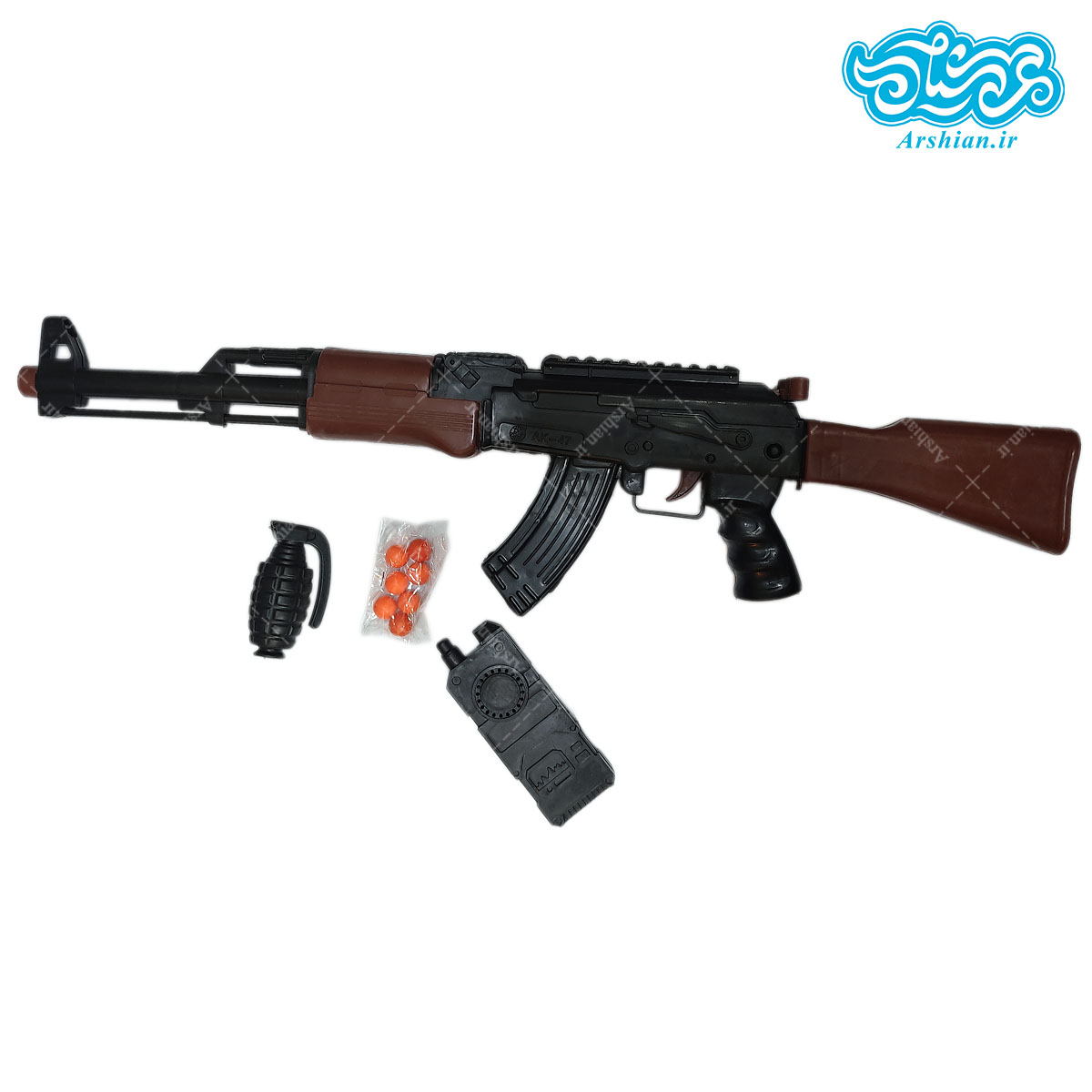 اسباب بازی تفنگ کلاشینکف کیفی