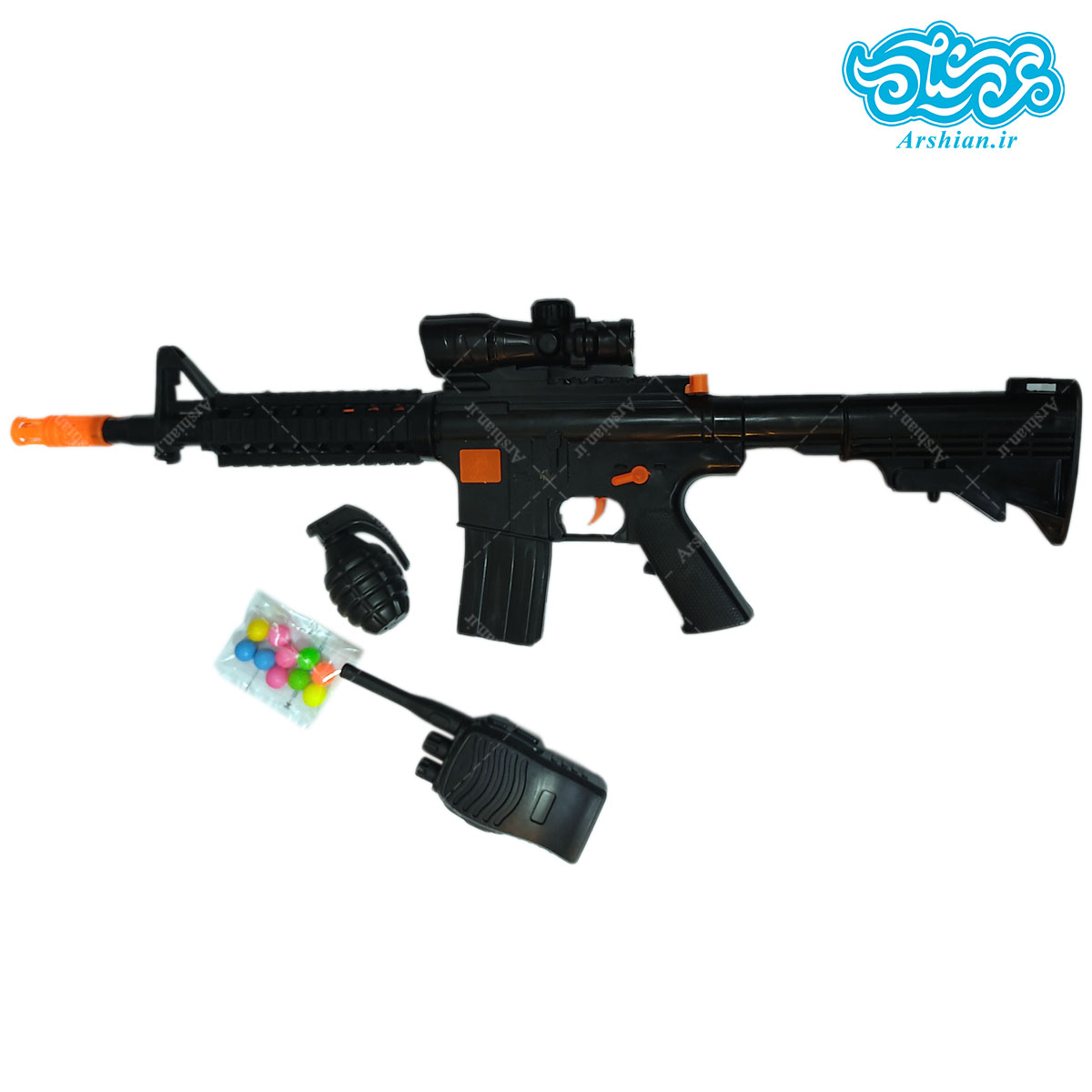 اسباب بازی تفنگ ام 16 کیفی