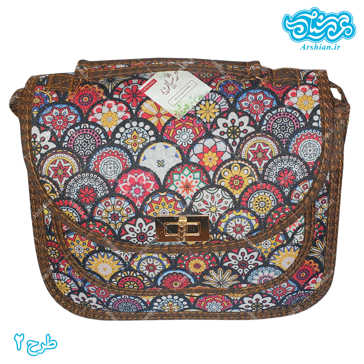 کیف دانشجویی دیبا طرح گلنار