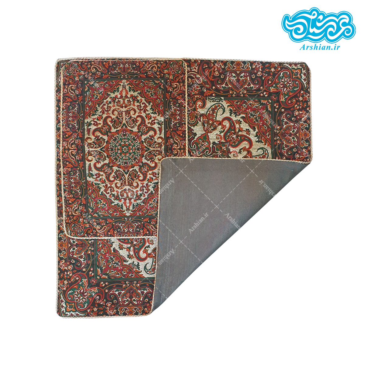 سجاده ترمه 2تکه طرح هشت پر کد021