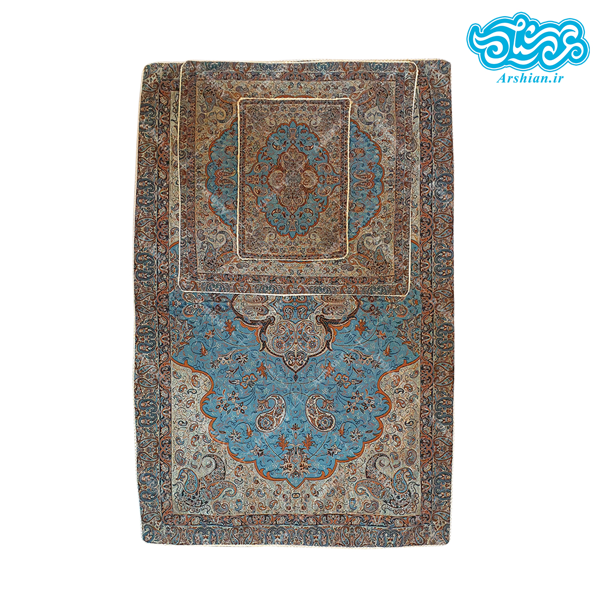 سجاده ترمه 3تکه طرح شاه عباسی کد016