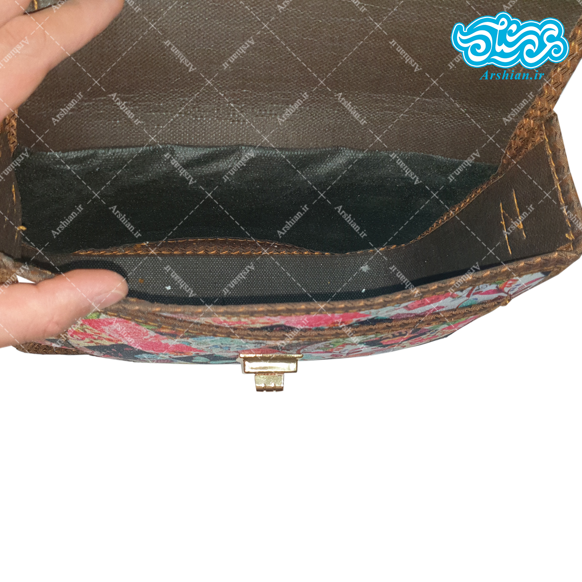 کیف دانشجویی دیبا طرح گلنار