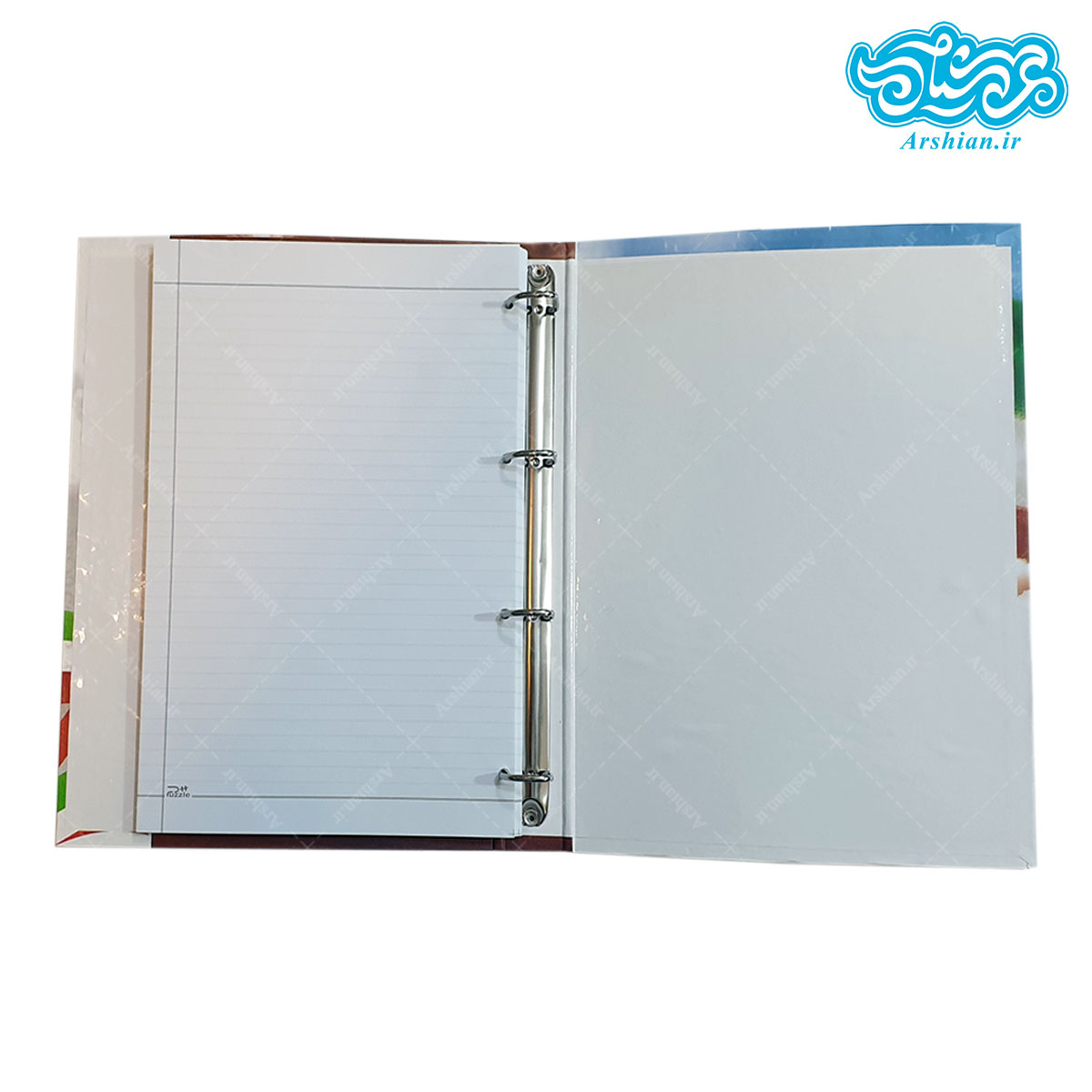 کلاسور 4حلقه باطرح سردارسلیمانی کد001