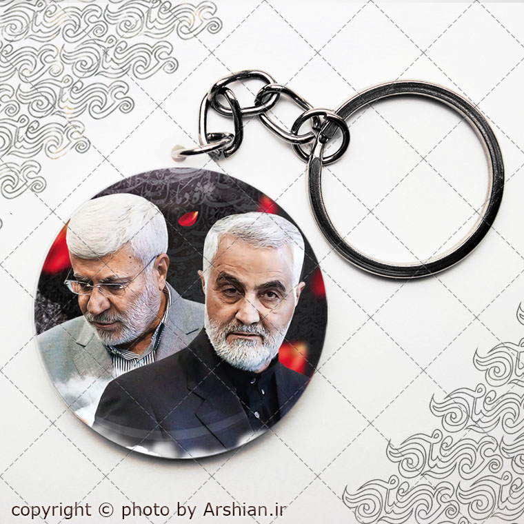 پیکسل با طرح سردار سلیمانی و ابومهدی