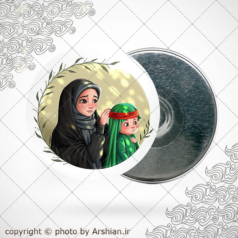 پیکسل کودکانه باطرح سربند یاحسین