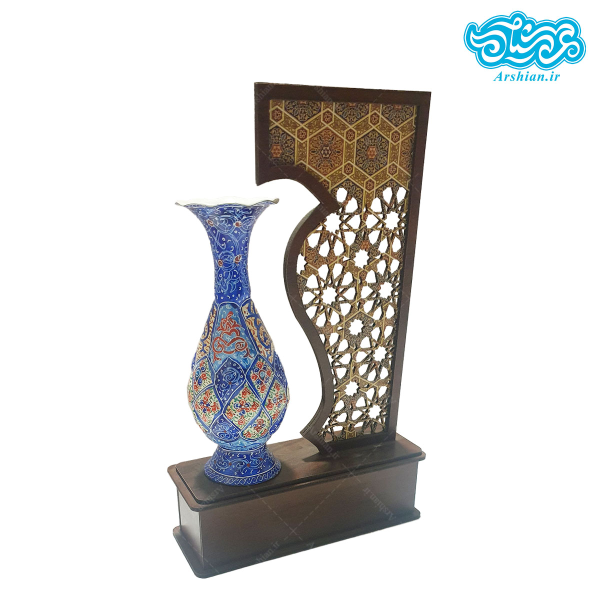 تندیس گلدان مینا کد 015