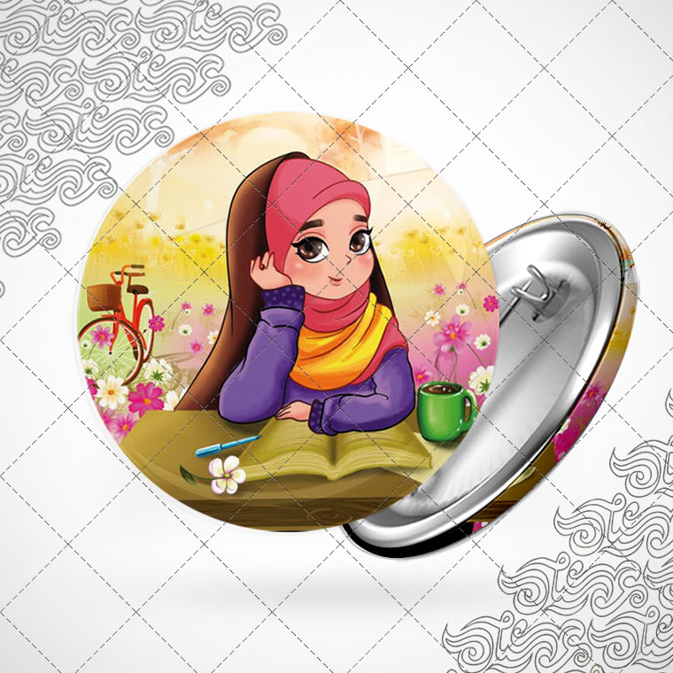 پیکسل دخترانه با طرح اوقات فراغت