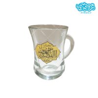 استکان دسته دار گلجام باطرح یاابالفضل العباس (بسته 6 عددی)