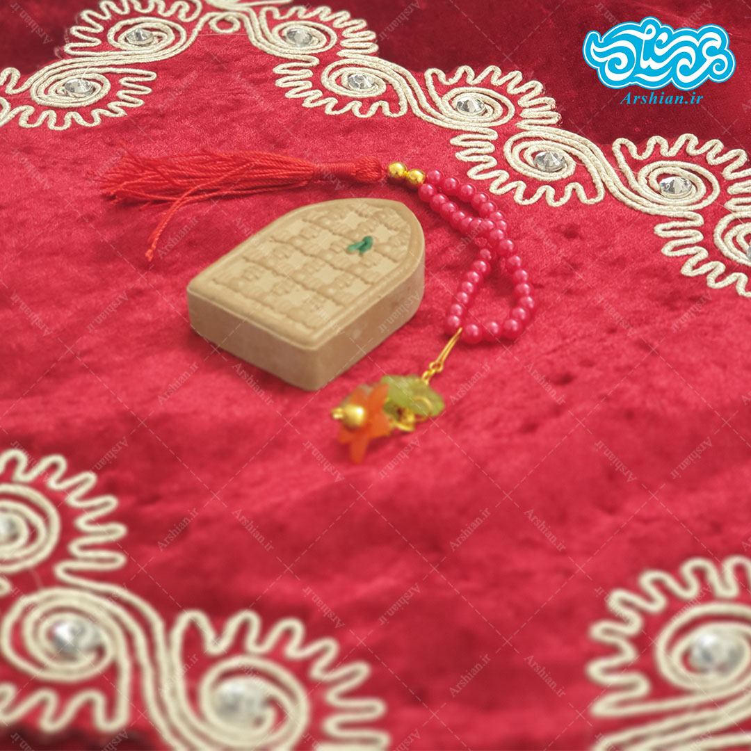 جانماز مخمل برمه اعلا دو تکه (47 سانتی متر)