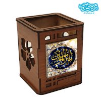 جاقلمی چوبی با کاشی طرح امیرالمومنین کد jal103