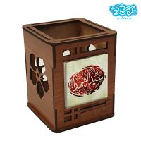 جاقلمی چوبی با کاشی طرح سیدالشهدا کد jh502