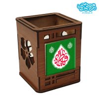 جاقلمی چوبی با کاشی طرح یا فاطمه کد jf310