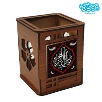 جاقلمی چوبی با کاشی طرح یا فاطمه الزهرا کد jf304