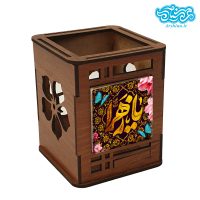 جاقلمی چوبی با کاشی طرح یا زهرا کد jf305