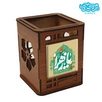 جاقلمی چوبی با کاشی طرح یا زهرا کد jf307