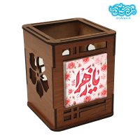 جاقلمی چوبی با کاشی طرح یا زهرا کد jf308