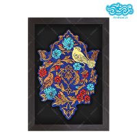 تابلو برجسته طرح گل و مرغ کد 253