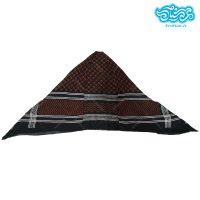 چفیه طرح عربی قهوه ای مدل چاپی