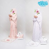 چادر نماز جشن تكليف طرح صبا