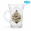 نیم لیوان دسته دار گلجام باطرح یاعلی بن ابیطالب (بسته 6 عددی)