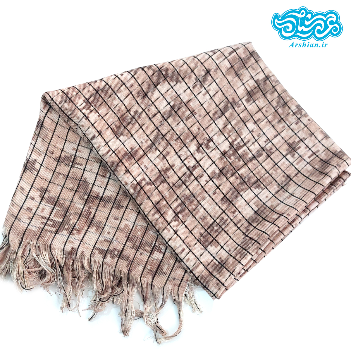 چفیه صابرین چریکی با طرح دیجیتالی 120 سانتی متری