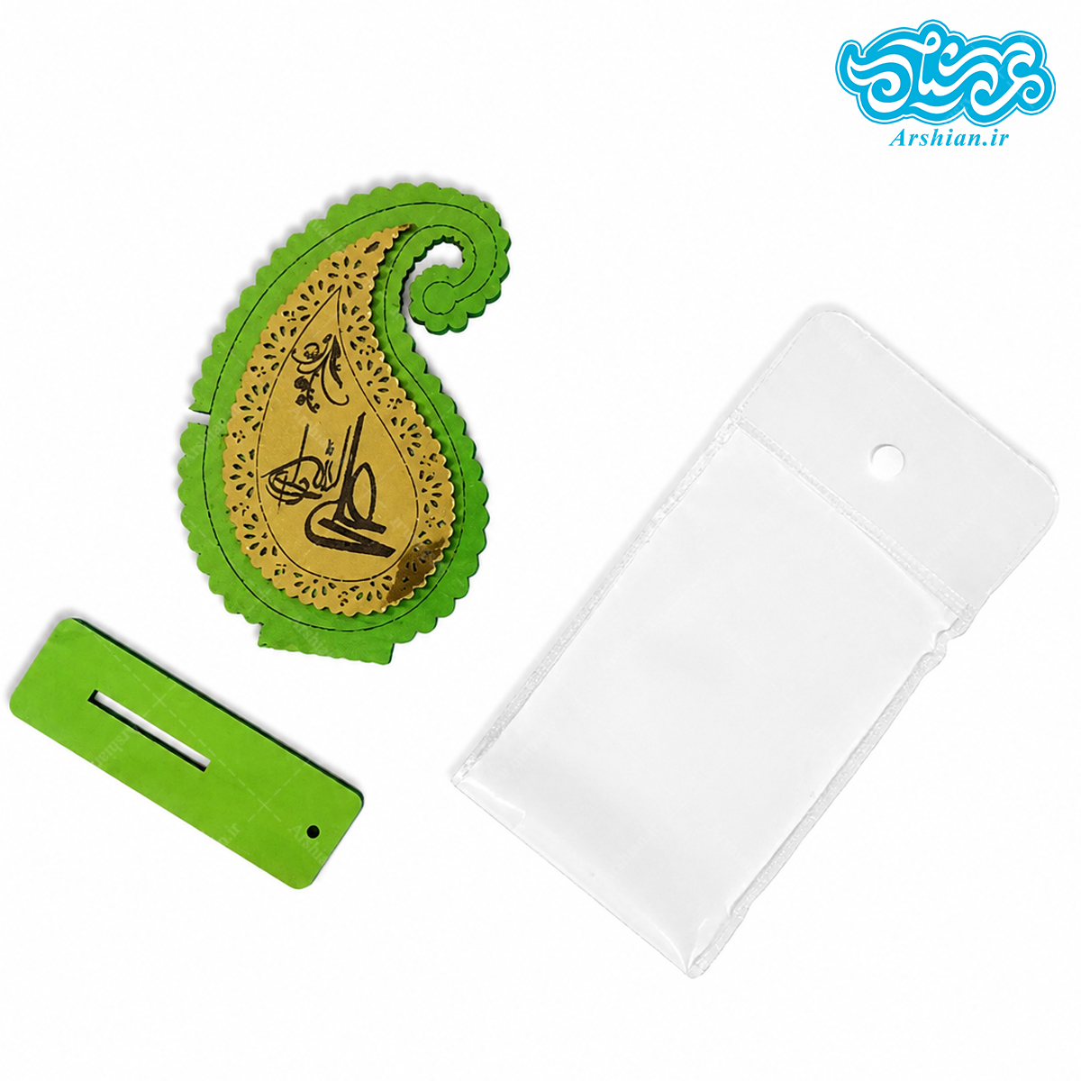 تندیس چوبی علی ولی الله طرح بته جقه fali06