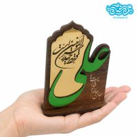 تندیس چوبی با طرح علی (ع) fali04