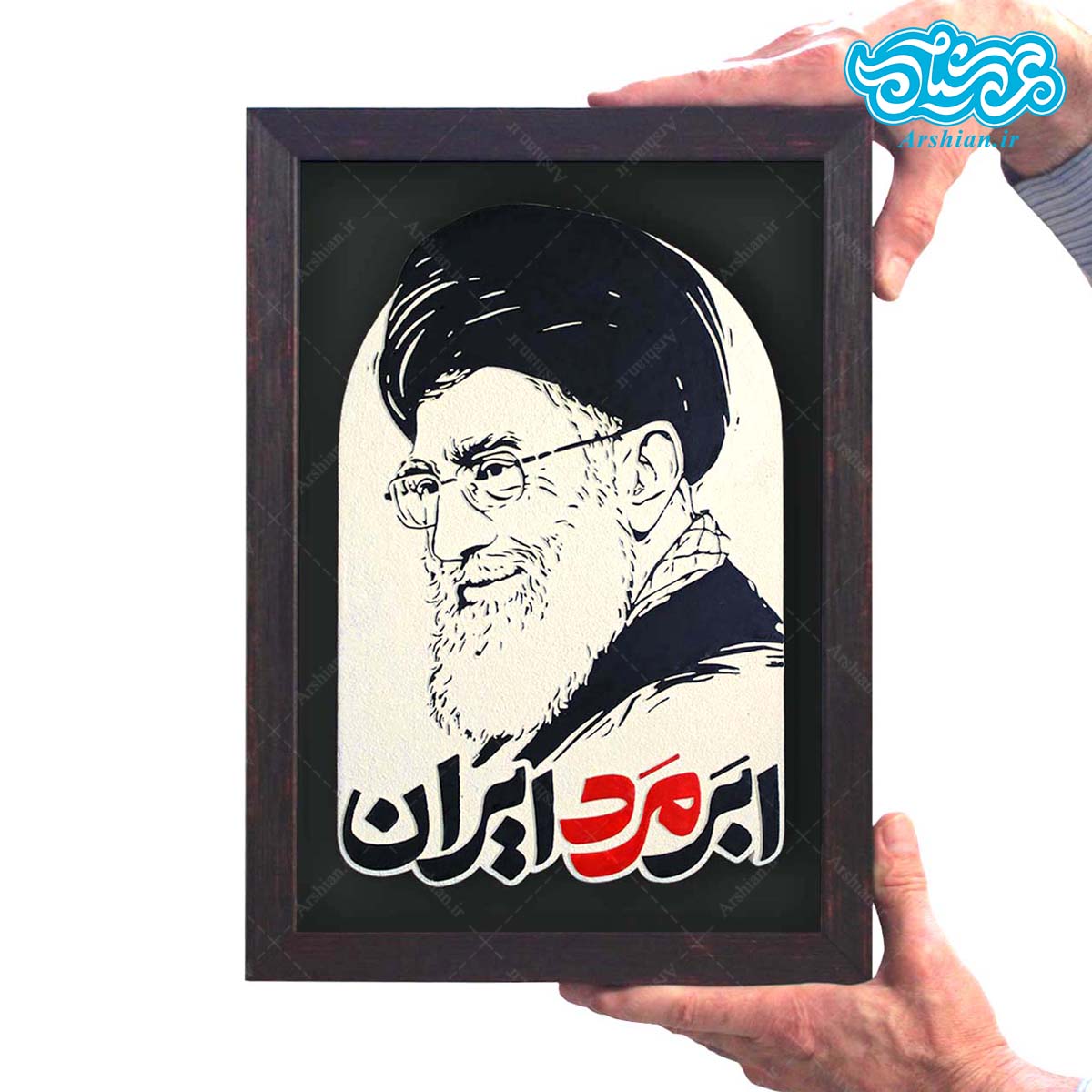 لوح نقش برجسته ابر مرد ایران کد 264