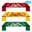 سربند ساتن ما ملت شهادتیم کد050 (بسته 50 عددی)