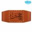 بازوبند چرم طرح یا حسین کد 041
